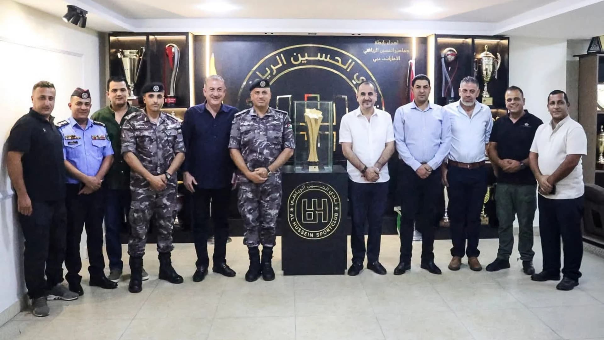 الأمن يبحث مع الحسين إربد استعدادات الموسم الجديد