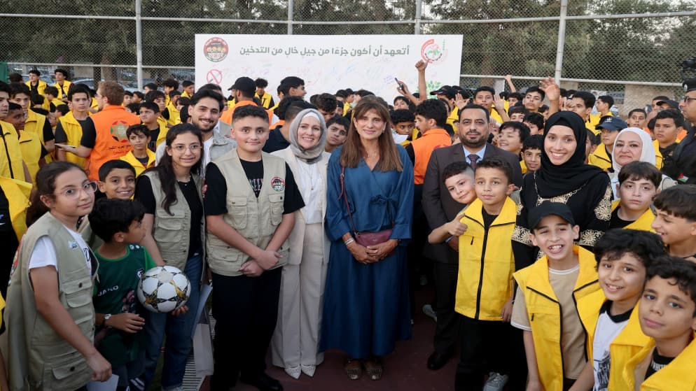 الأميرة دينا مرعد تطلق مبادرة لمكافحة التدخين بالذكاء الاصطناعي