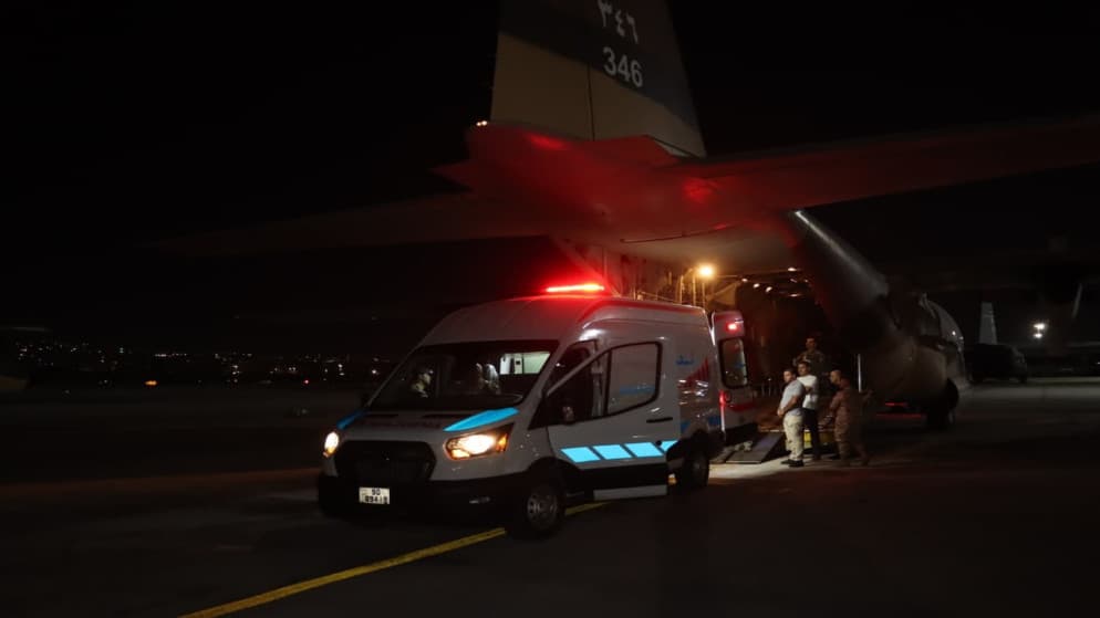 Jordanian military plane rescues UAE child