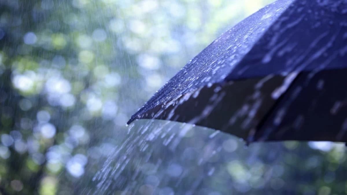 Sunday temperature drop with rain in north and center
