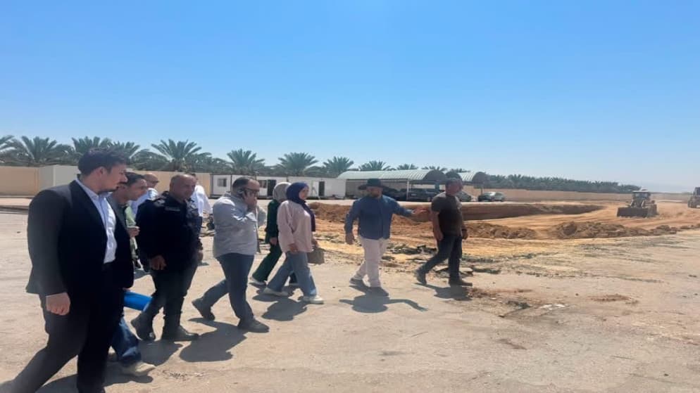 تطوير نظام النقل بجسر الملك حسين