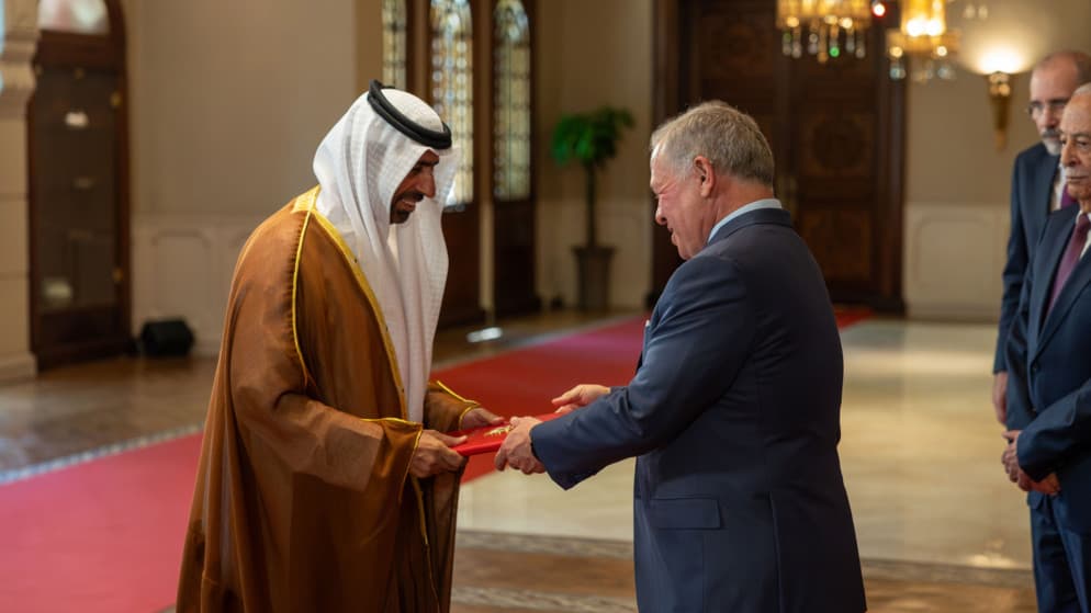 مراسم دبلوماسية في قصر بسمان لتعزيز العلاقات