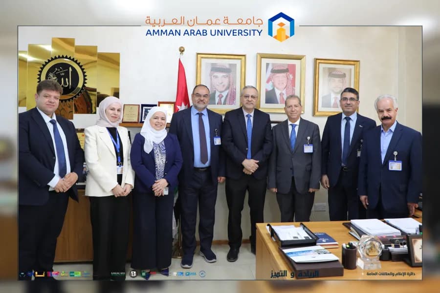 رئيس جامعة عمان العربية يناقش التعاون مع قطر