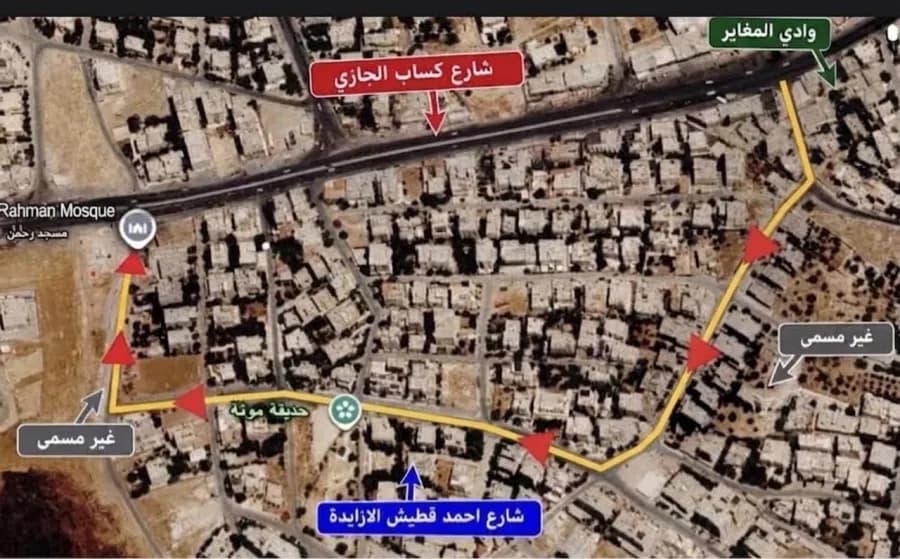 أمانة عمان تجهز تحويلات لعبارة كساب الجازي