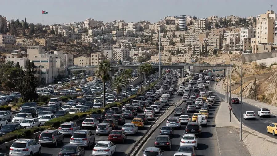 الأردن يحتل المرتبة الثانية عربياً في الازدحام المروري