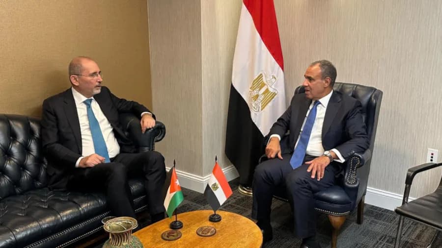 وزير الخارجية يلتقي بنظيره المصري في نيويورك