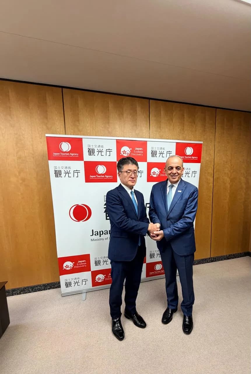 Jordanian tourists hold meetings in Japan