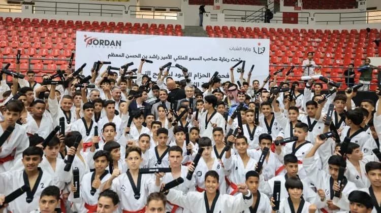Jordanian initiative boosts youth centers and Taekwondo