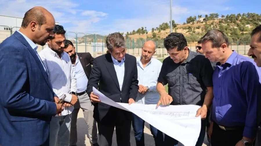 وزير الشباب يزور مجمع عجلون
