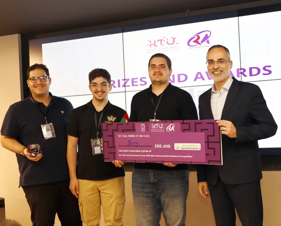 Bank of Cairo Amman sponsors Al-Hussein robotics event