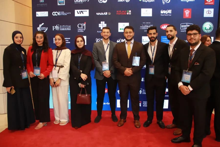 Zarqa Media Students Finish Forum Participation
