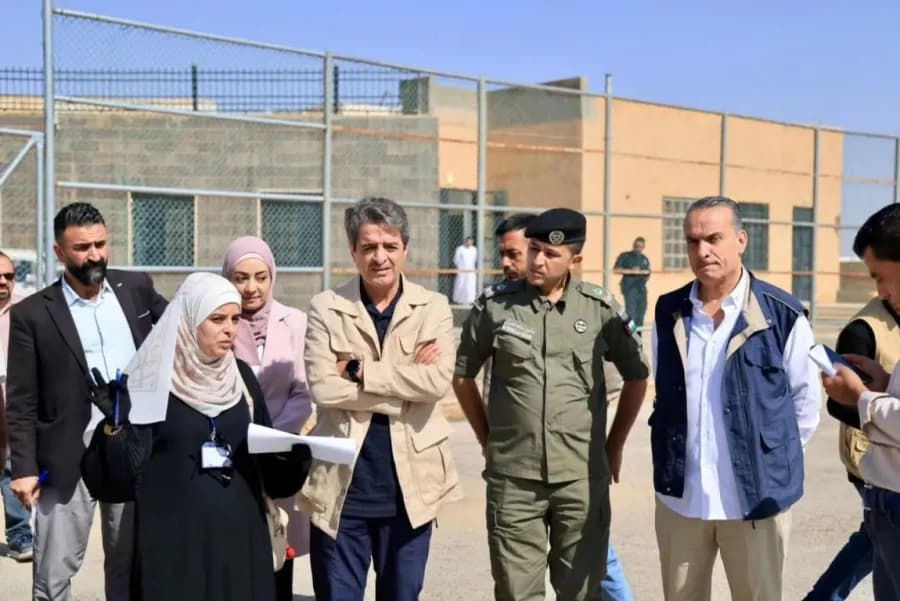 وزير الشباب يزور مرافق المفرق