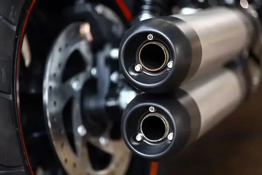 Motorcycles evade laws with loudspeakers