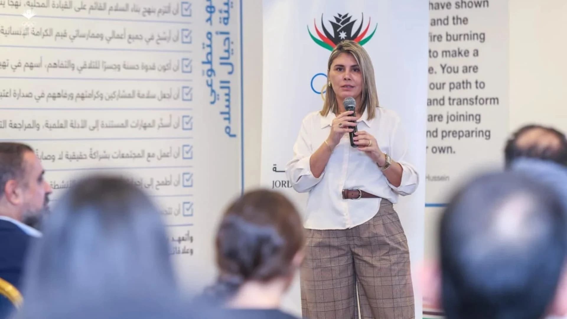 اللجنة الأولمبية تلتقي فريق الأردن للشباب