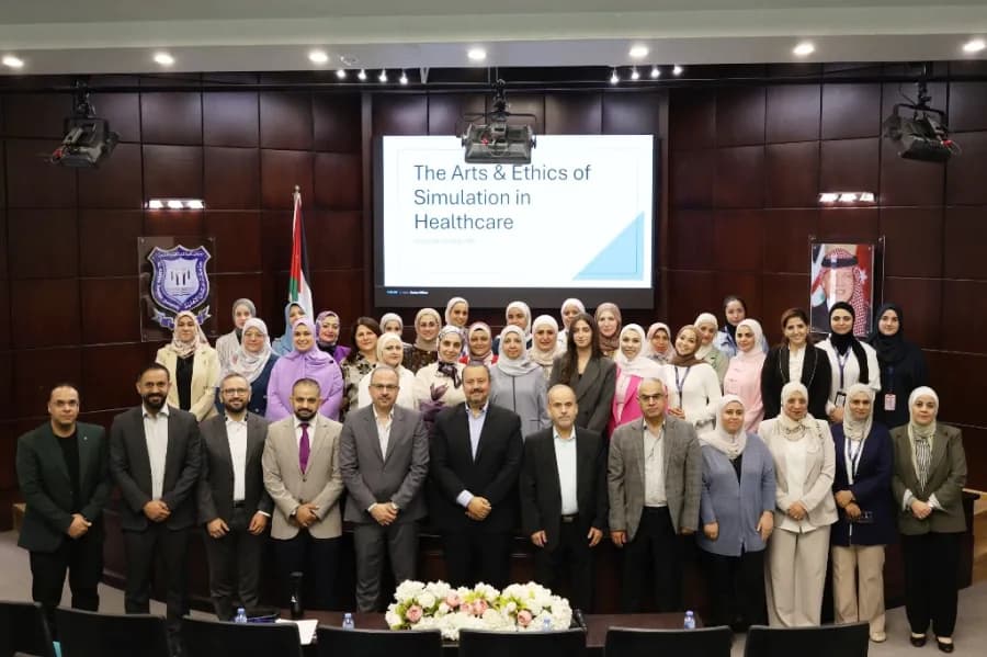 تمريض عمّان الأهلية ينظم ورشة تدريبية على مختبرات المحاكاة