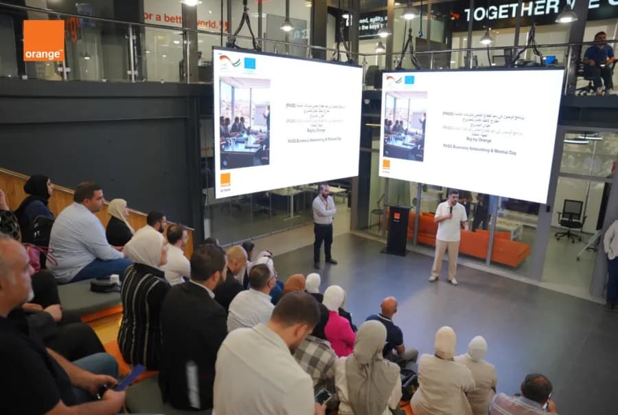 Orange Jordan links PASS startups with private sector leaders