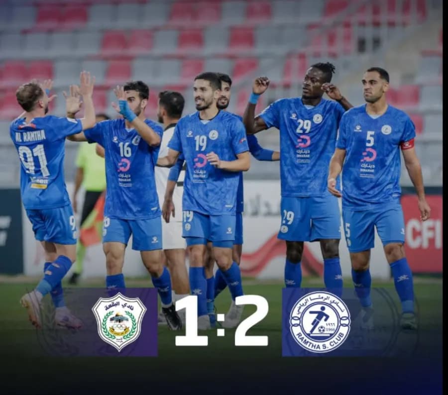 Al-Ramtha win on brace