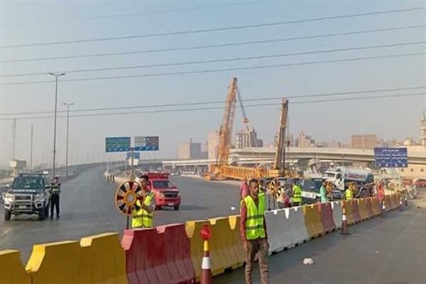 تحويلات السير عند إغلاق تقاطع عمر بن الخطاب