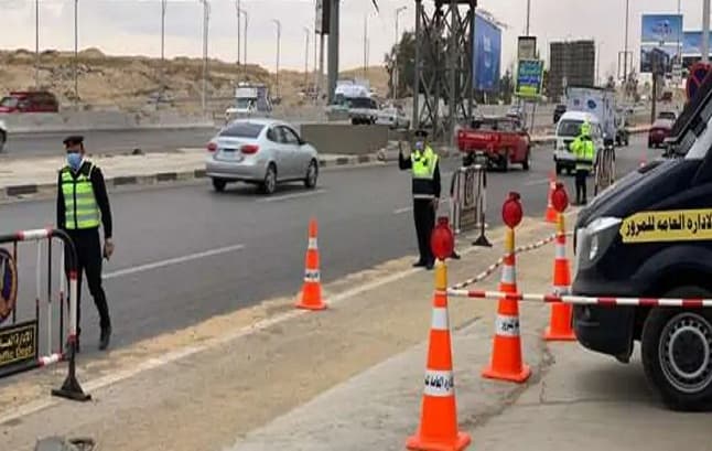 Traffic diversions during Egypt/Aswan Agricultural Road closure