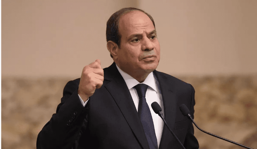 President Sissi affirms Egypt's support for Palestinians