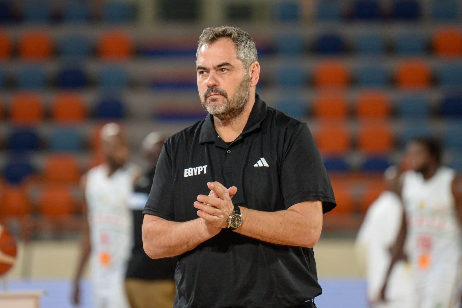 Egypt basketball team training in Turkey