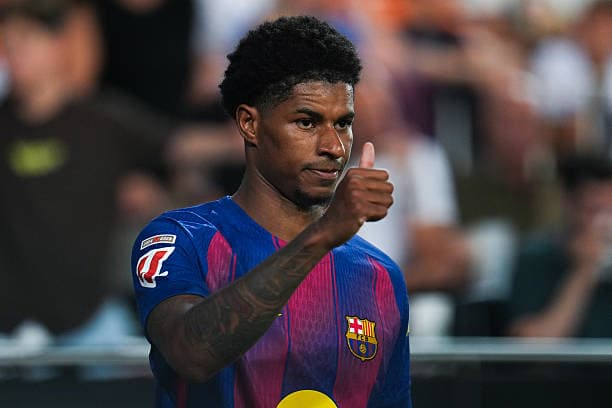 Rashford departs Barcelona after loan