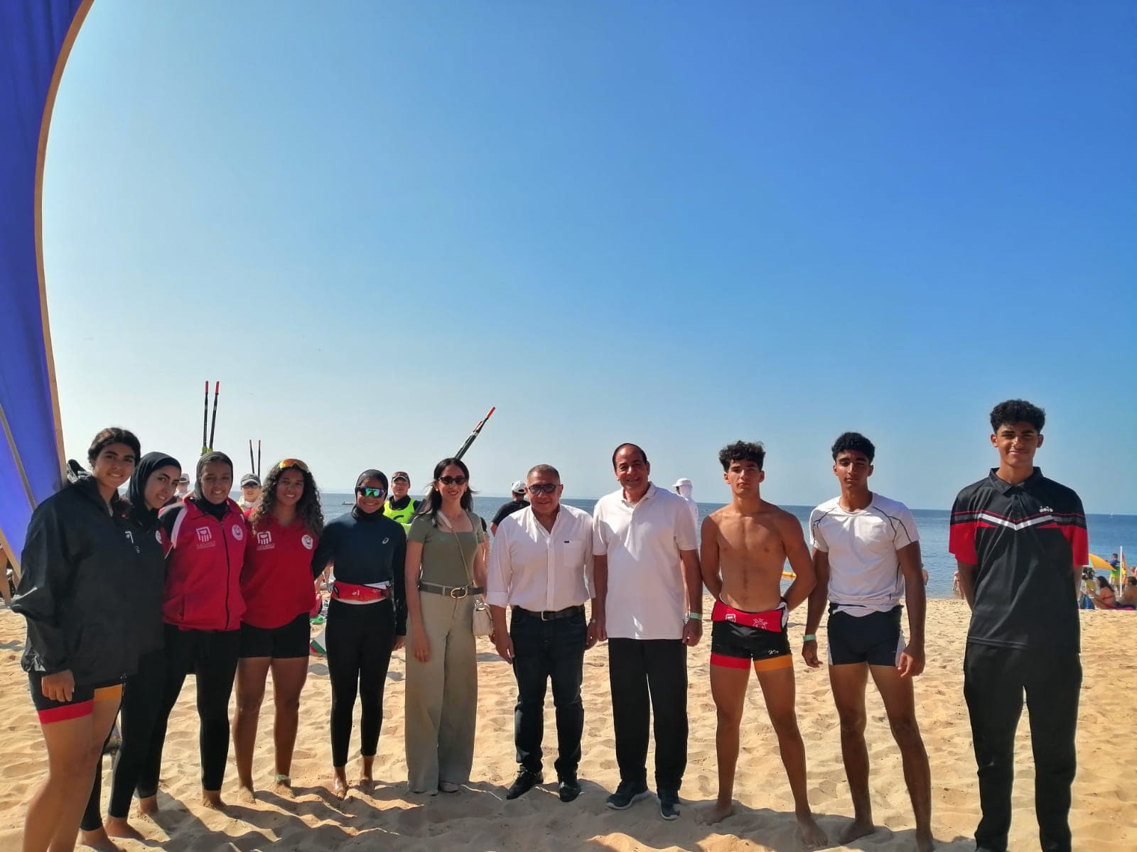 Beach rowing team excels at Faro Cup
