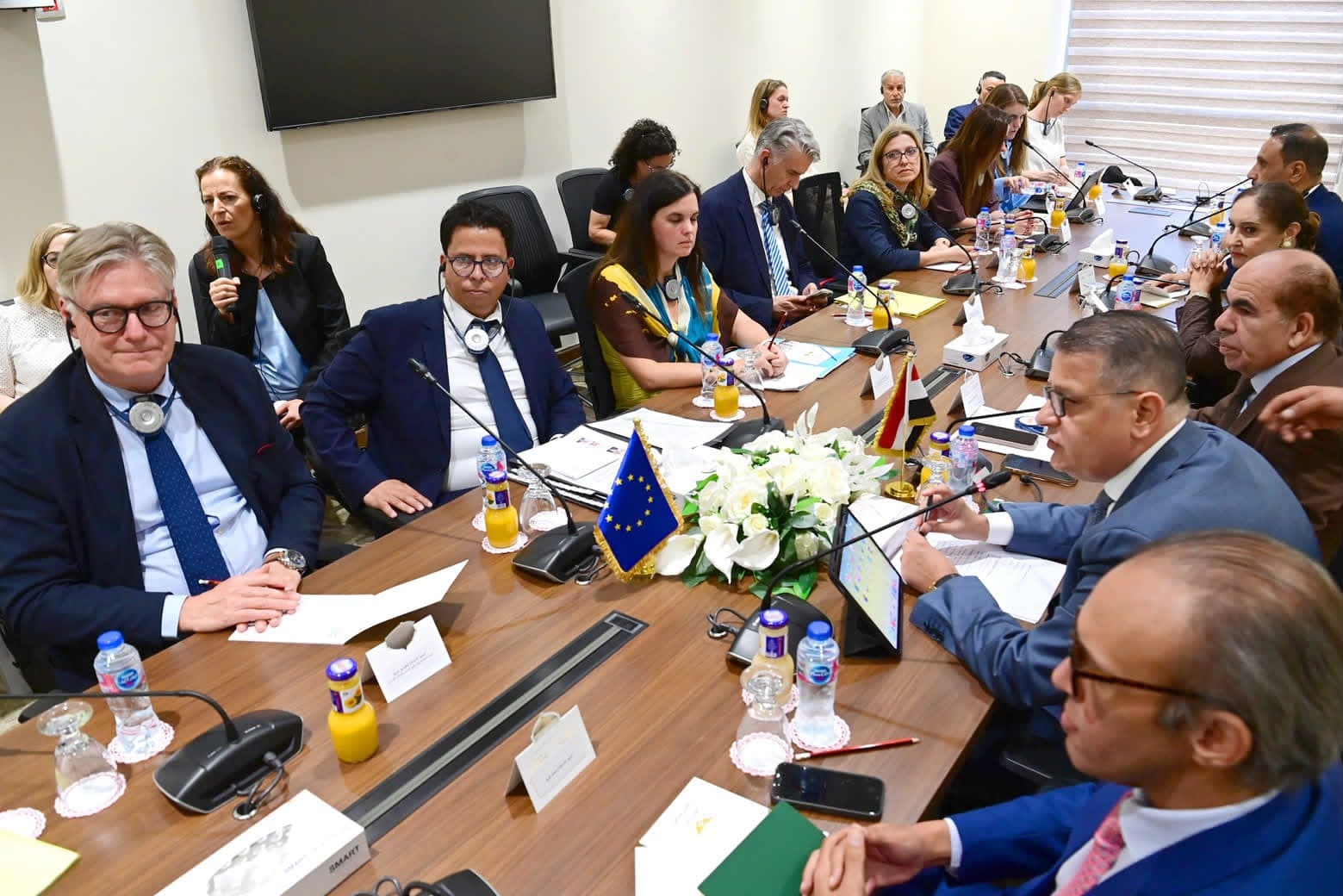 النواب يستقبل رئيس لجنة حقوق الإنسان الأوروبية