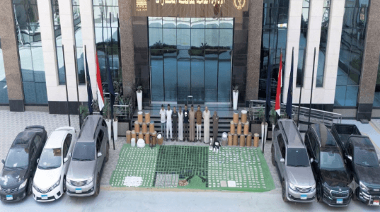 Interior Ministry: Crackdown on Drug Gang Valued at 1.5B Pounds
