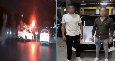 Students detained for stunt driving at Cairo wedding