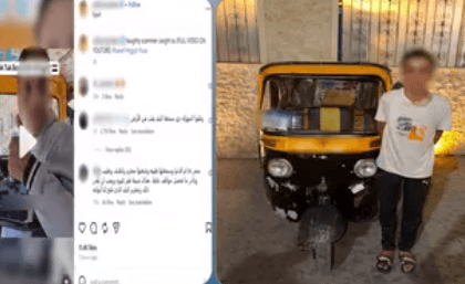 توضيح حول فيديو عن سائح يتضرر من سائق توك توك في القاهرة
