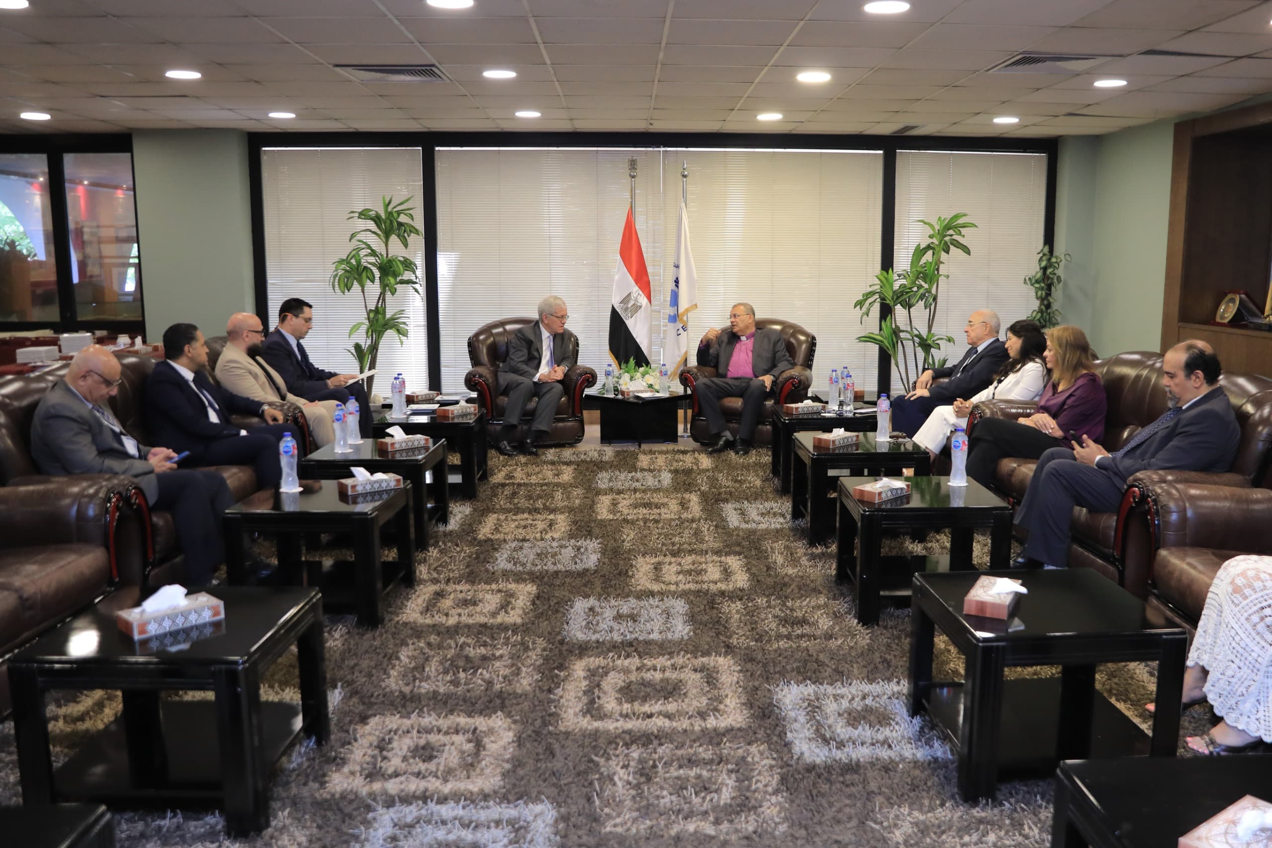 Evangelical Church President Meets US Embassy Officials