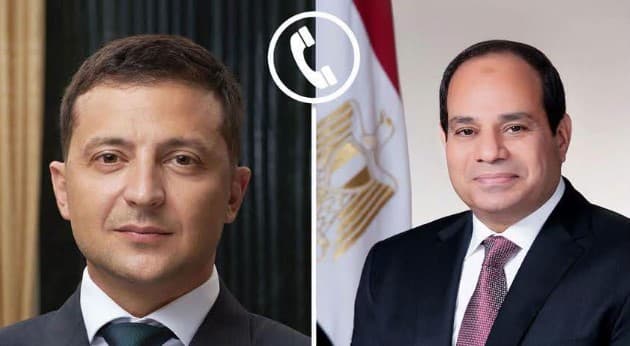 Sisi and Zelensky talk economic ties and stability