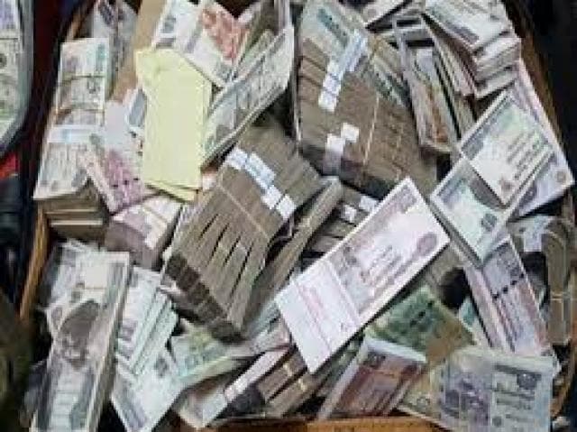 الداخلية تعثر على 130 مليون جنيه مشبوهة