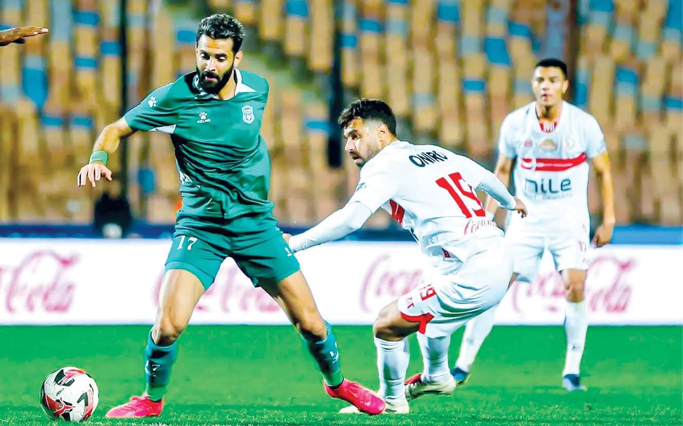 المباراة تتعادل بدون أهداف بين الزمالك والاتحاد السكندري
