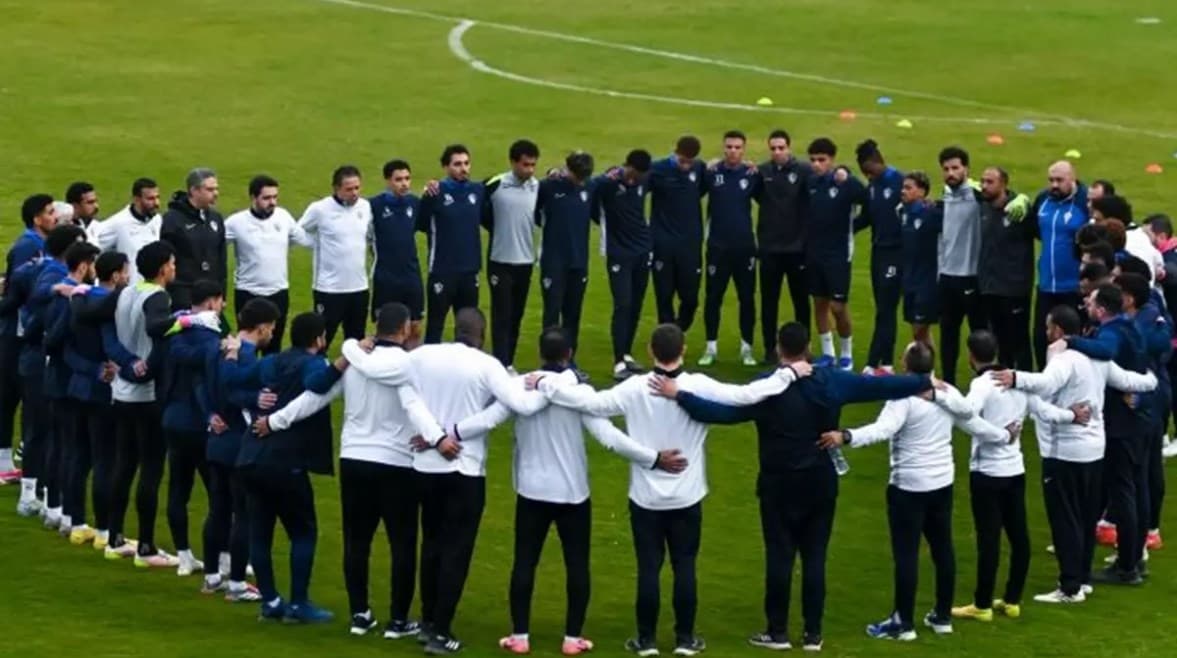 Zamalek trains in New Capital for season ahead