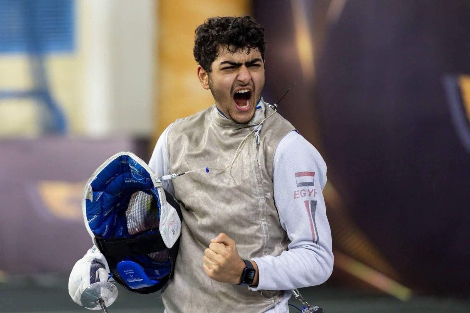 Talaba earns bronze for Egypt in sabre fencing