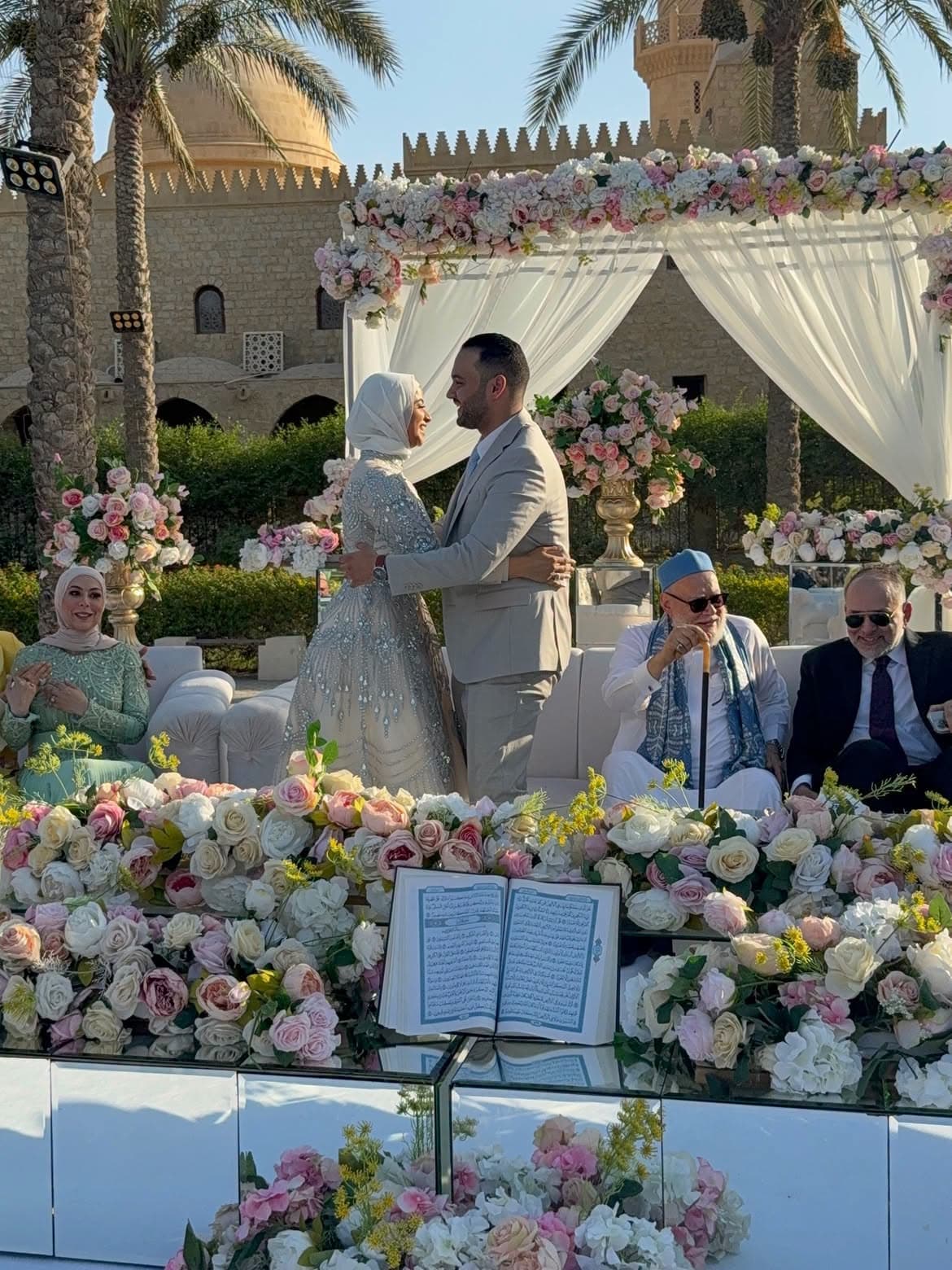 Ali Jumaa Officiates Granddaughter's Wedding