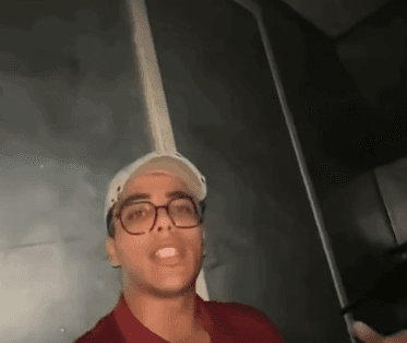 Security rescues man calling for help from car freezer