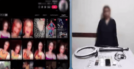 ضبط صانعة محتوى بالبحيرة لنشرها محتوى غير لائق