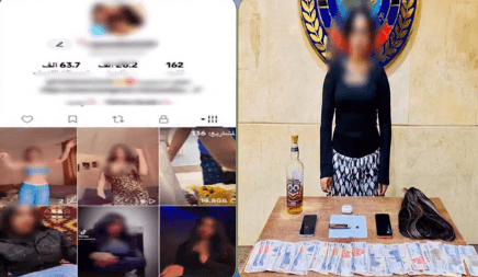 ضبط منشئة محتوى لنشر مواد مخدرة وخادشة بالجيزة