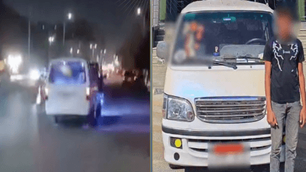 Giza microbus stunt driver detained