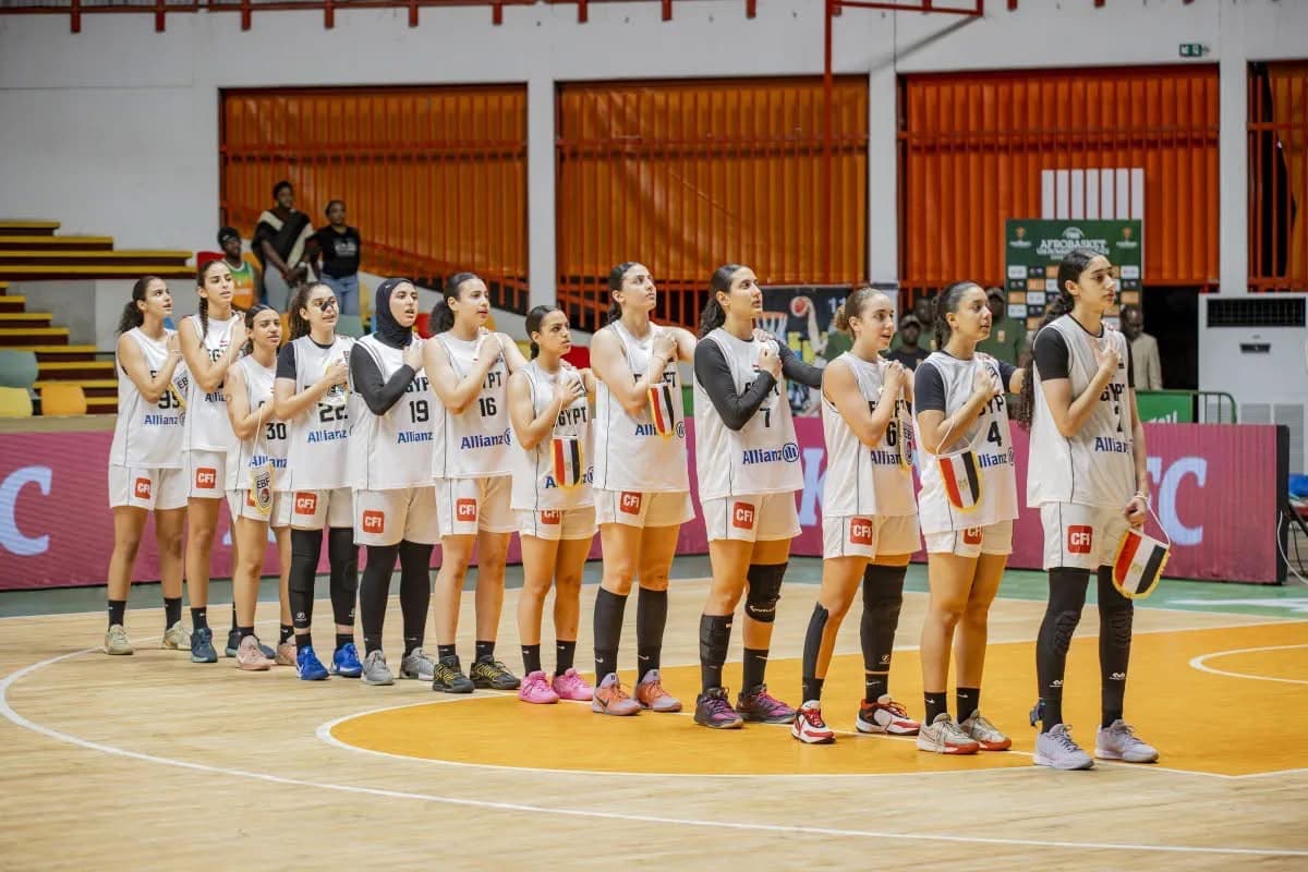 منتخب ناشئات السلة يواجه مالي في نصف النهائي