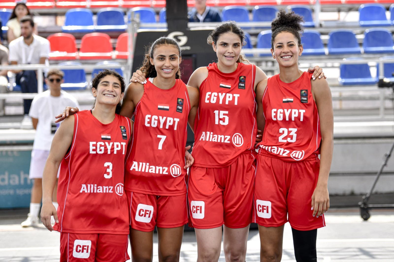 Women's 3x3 basketball beats Germany