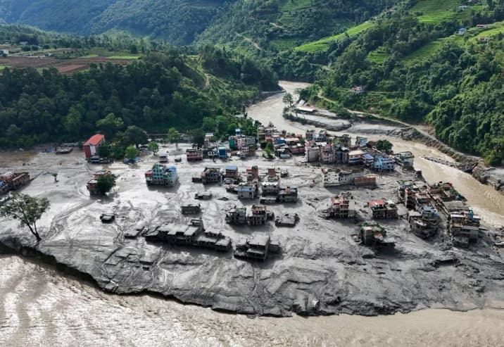 Nepal Floods and Landslides Kill 675