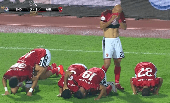 Yasser Ibrahim scores in Al-Ahli win