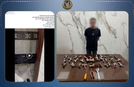 Thief Steals Mosque Faucets and Causes Flooding in Dakahlia