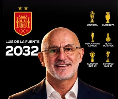 إسبانيا تمدد عقد دي لا فوينتي حتى 2032