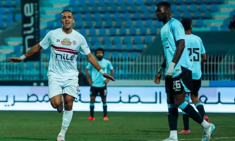 الزمالك يواجه غزل المحلة في الدوري المصري