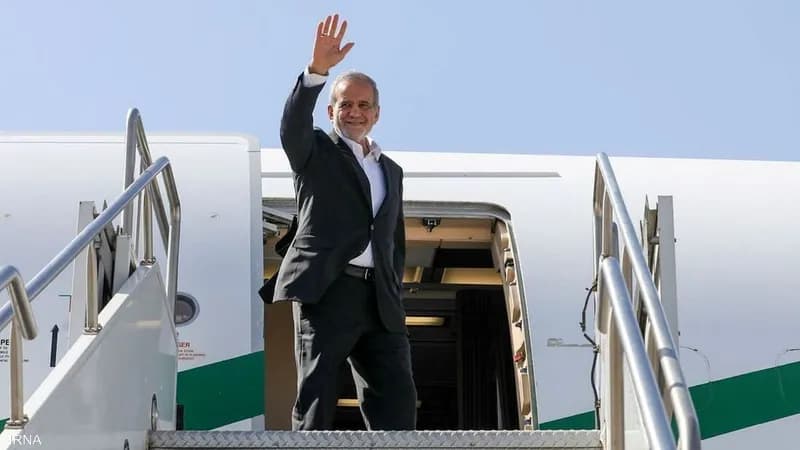 Iranian president arrives in New York for UN speech
